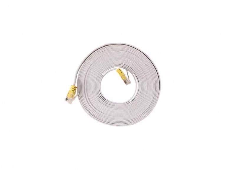 Patchkabel RJ-45 Cat-6 UTP 5m Weiss